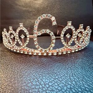 Silver Intricate Hair Accessory Tiara